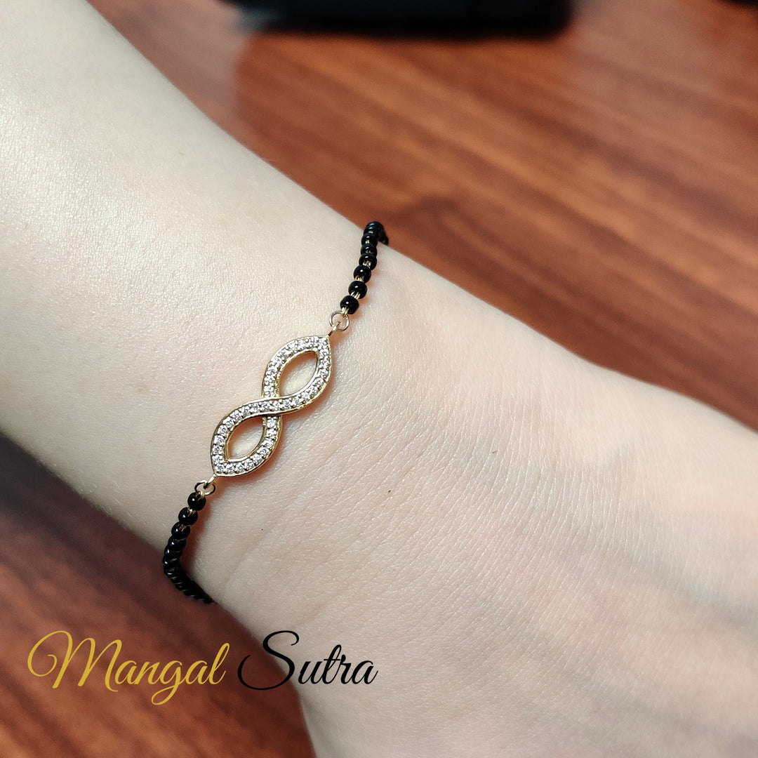 Infinity Mangalsutra Bracelet