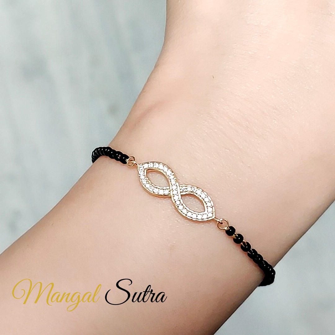 Infinity Mangalsutra Bracelet