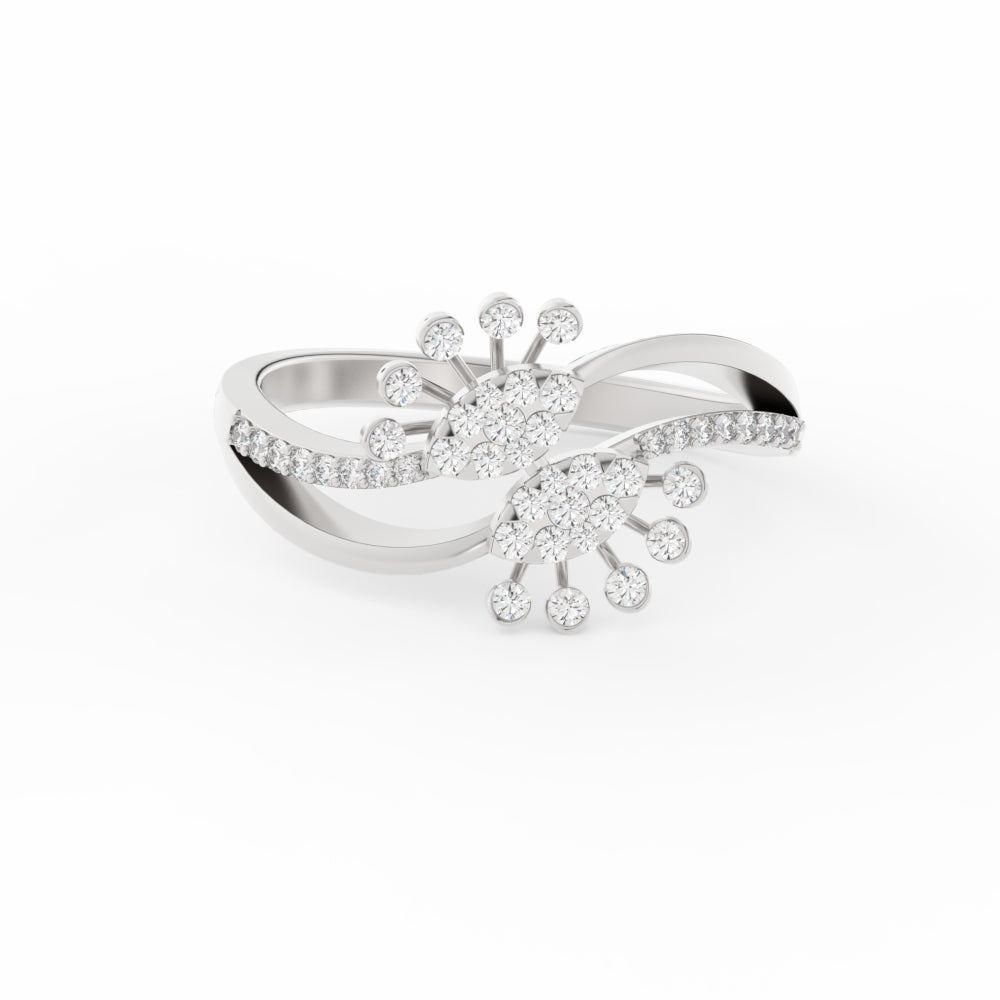 Cluster Diamond Ring