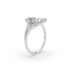 Load image into Gallery viewer, Invisible Set Solitaire Diamond Engagement Ring
