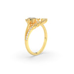 Load image into Gallery viewer, Invisible Set Solitaire Diamond Engagement Ring
