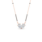 Load image into Gallery viewer, 1 Carat Stylish 2 Pear Shaped Diamond Mangalsutra
