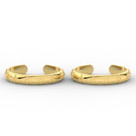 Load image into Gallery viewer, Star Design Adjustable Gold Toe Rings
