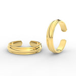 Load image into Gallery viewer, Dailywear Plain Gold Toe Rings
