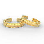 Load image into Gallery viewer, Delicate Gold Beaded Adjustable Toe Ring
