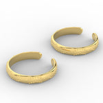 Load image into Gallery viewer, Unique Style Adjustble Gold Toe Rings
