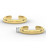 Load image into Gallery viewer, Unique Style Adjustble Gold Toe Rings
