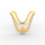 Load image into Gallery viewer, Lakshmi Design Traditional Diamond Vanki Ring
