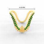 Load image into Gallery viewer, Lakshmi Design Traditional Diamond Vanki Ring
