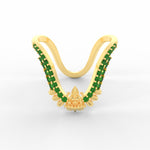 Load image into Gallery viewer, Lakshmi Design Traditional Diamond Vanki Ring
