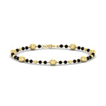 Load image into Gallery viewer, Classic Baby Nazariya Gold Beaded Bracelet
