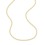 Load image into Gallery viewer, 14K Yellow Gold 2.4mm Lite Round Wheat Chain for Men and Women
