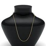 Load image into Gallery viewer, 14K Yellow Gold 2.4mm Lite Round Wheat Chain for Men and Women
