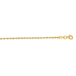 Load image into Gallery viewer, 14K Gold 1.8mm Royal Rope Chain Layering Necklace
