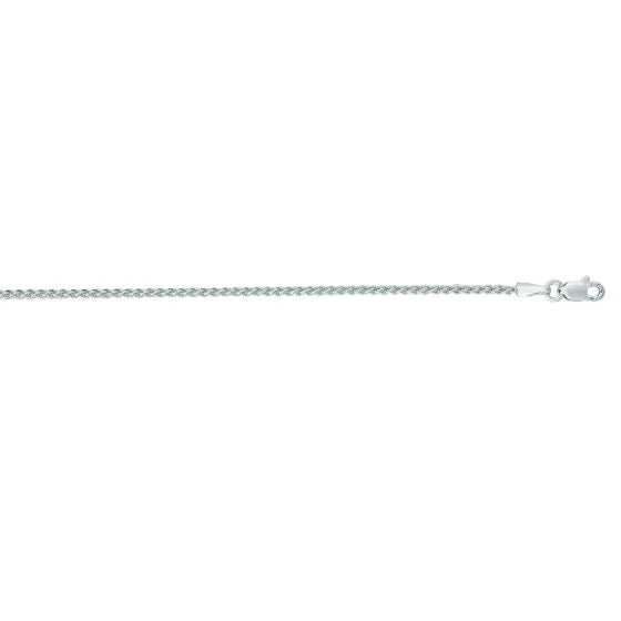 1.5mm Round Wheat Layered Necklace In Classic 14K Gold
