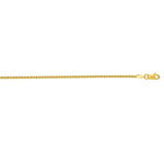 Load image into Gallery viewer, 1.5mm Round Wheat Layered Necklace In Classic 14K Gold
