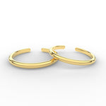 Load image into Gallery viewer, Simple Classic Gold Toe Ring
