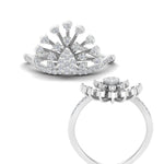 Load image into Gallery viewer, Cluster Indian Style Diamond Ring
