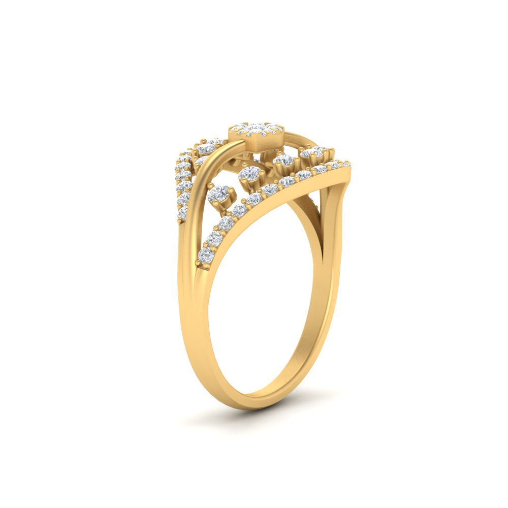 Swivelling Sparkle Diamond Ring