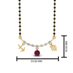 Load image into Gallery viewer, Sonam Diamond Mangalsutra Design
