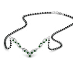 Load image into Gallery viewer, Twisted Diamond Necklace Mangalsutra
