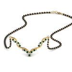 Load image into Gallery viewer, Twisted Diamond Necklace Mangalsutra
