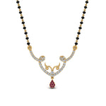 Load image into Gallery viewer, Unique Diamond Mangalsutra Pendant
