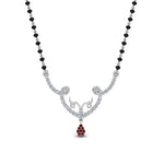 Load image into Gallery viewer, Unique Diamond Mangalsutra Pendant
