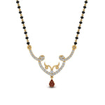 Load image into Gallery viewer, Unique Diamond Mangalsutra Pendant
