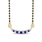 Load image into Gallery viewer, Zodiac Sign Diamond Mangalsutra
