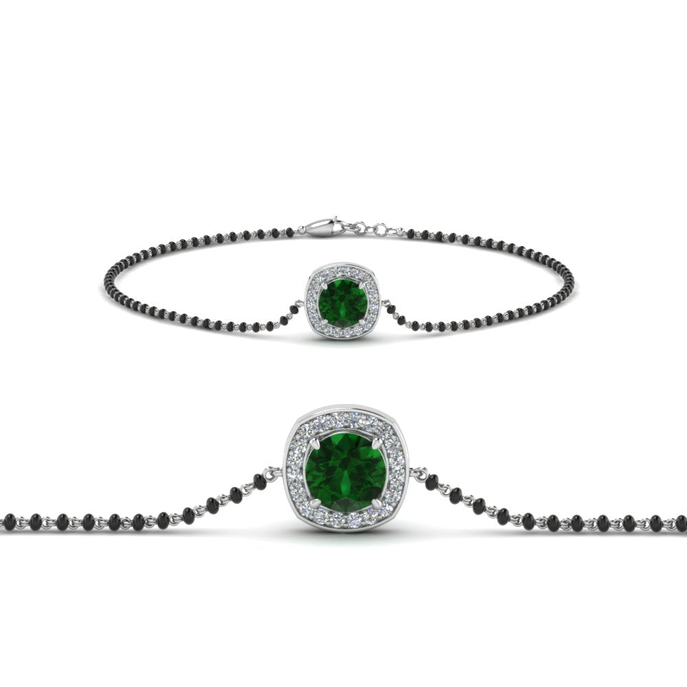 High Quality White Topaz Emerald Tennis Bracelet - Gleam Jewels
