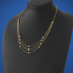 Load image into Gallery viewer, layered-gold-ball-chain-necklace-in-MGSDB196-NL-YG.jpg
