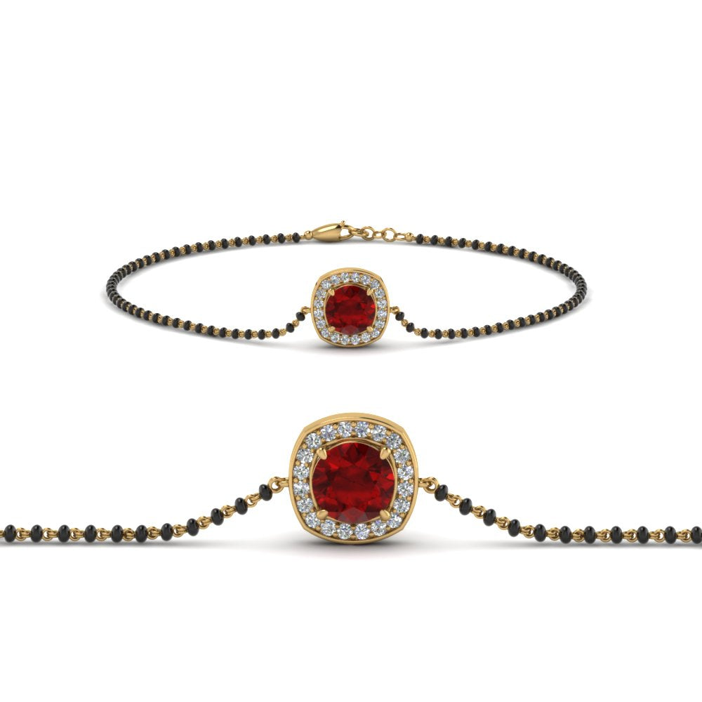 Buy Online Natural Ruby Zoisite Tube Beads Stone Bracelet