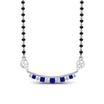 Load image into Gallery viewer, Zodiac-Sign-Sapphire-Mangalsutra
